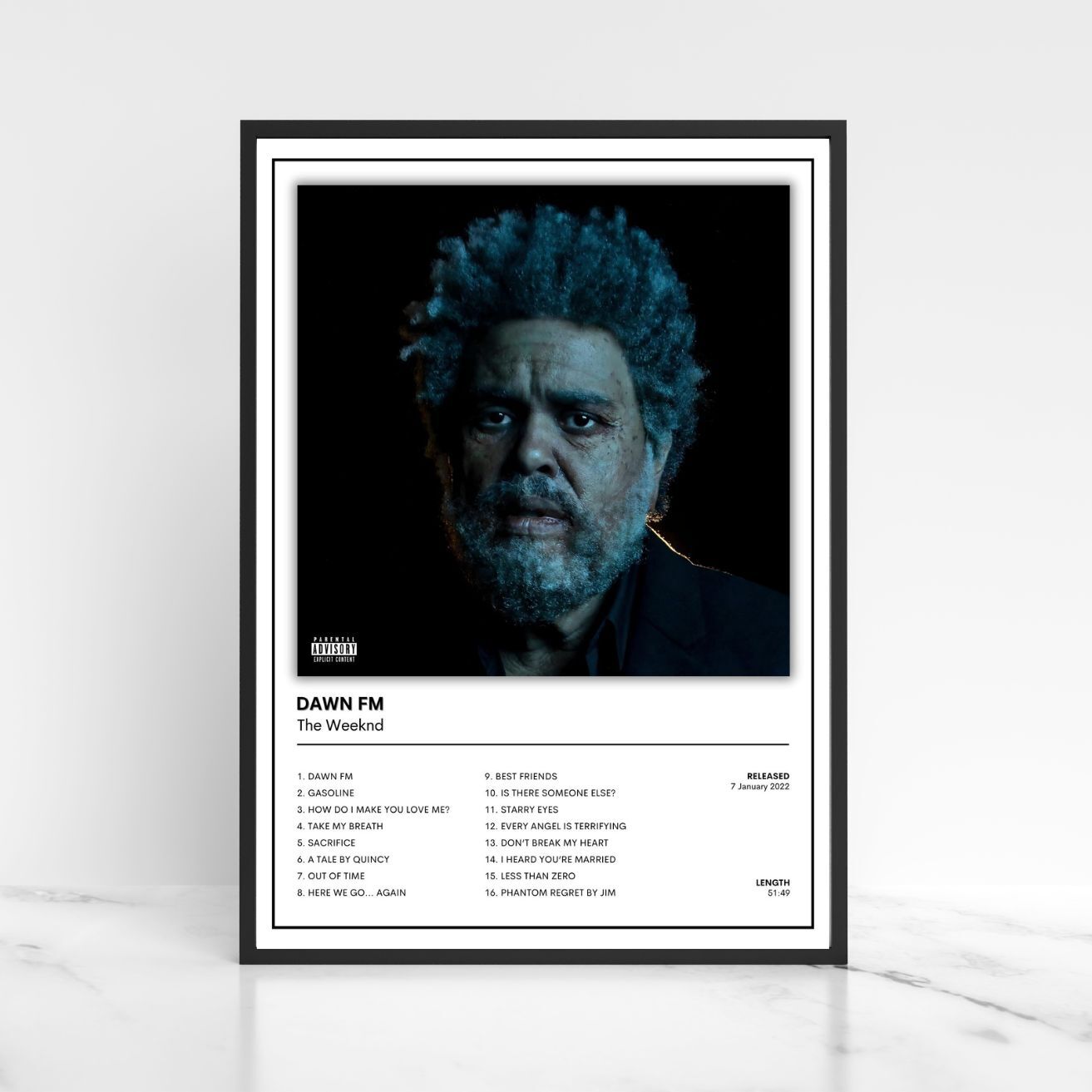The Weeknd Full Collection Music Album Cover Poster Music Gift A3 A4 A5