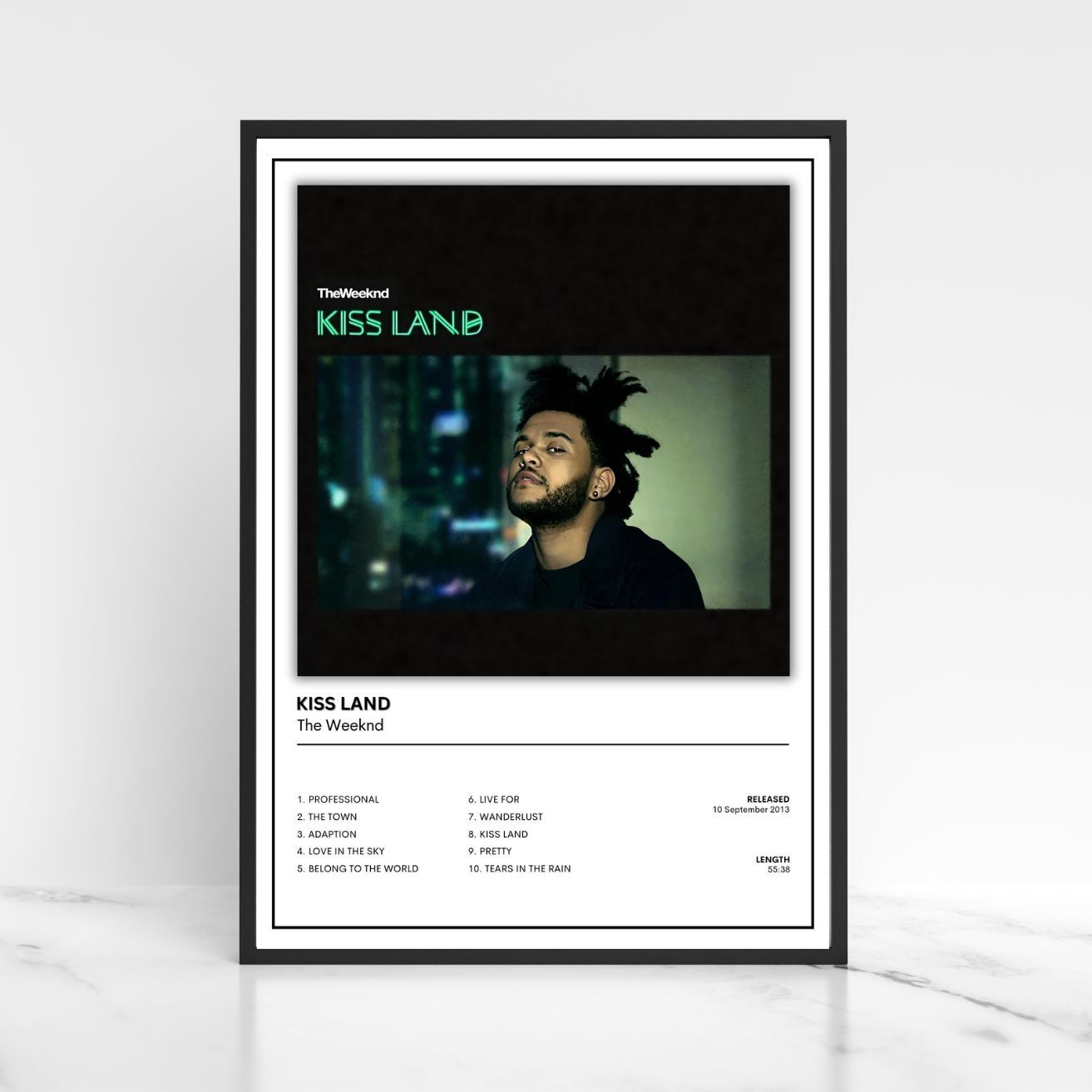The Weeknd Full Collection Music Album Cover Poster Music Gift A3 A4 A5