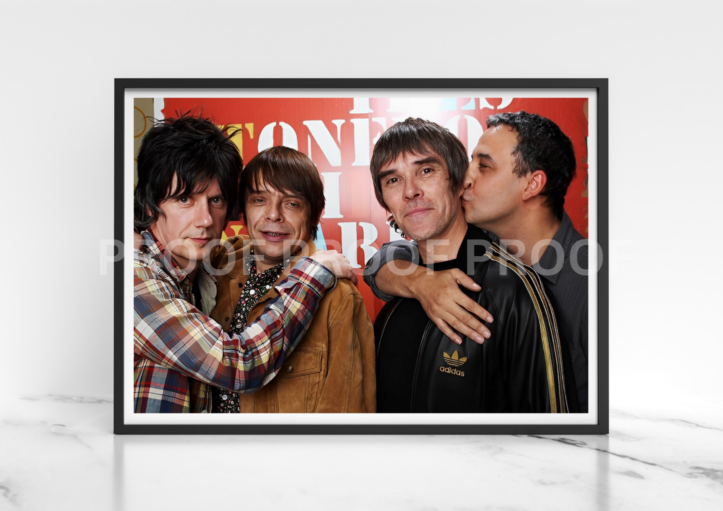Stone Roses Band Poster / Ian Brown Poster / Music Legend / Music Poster