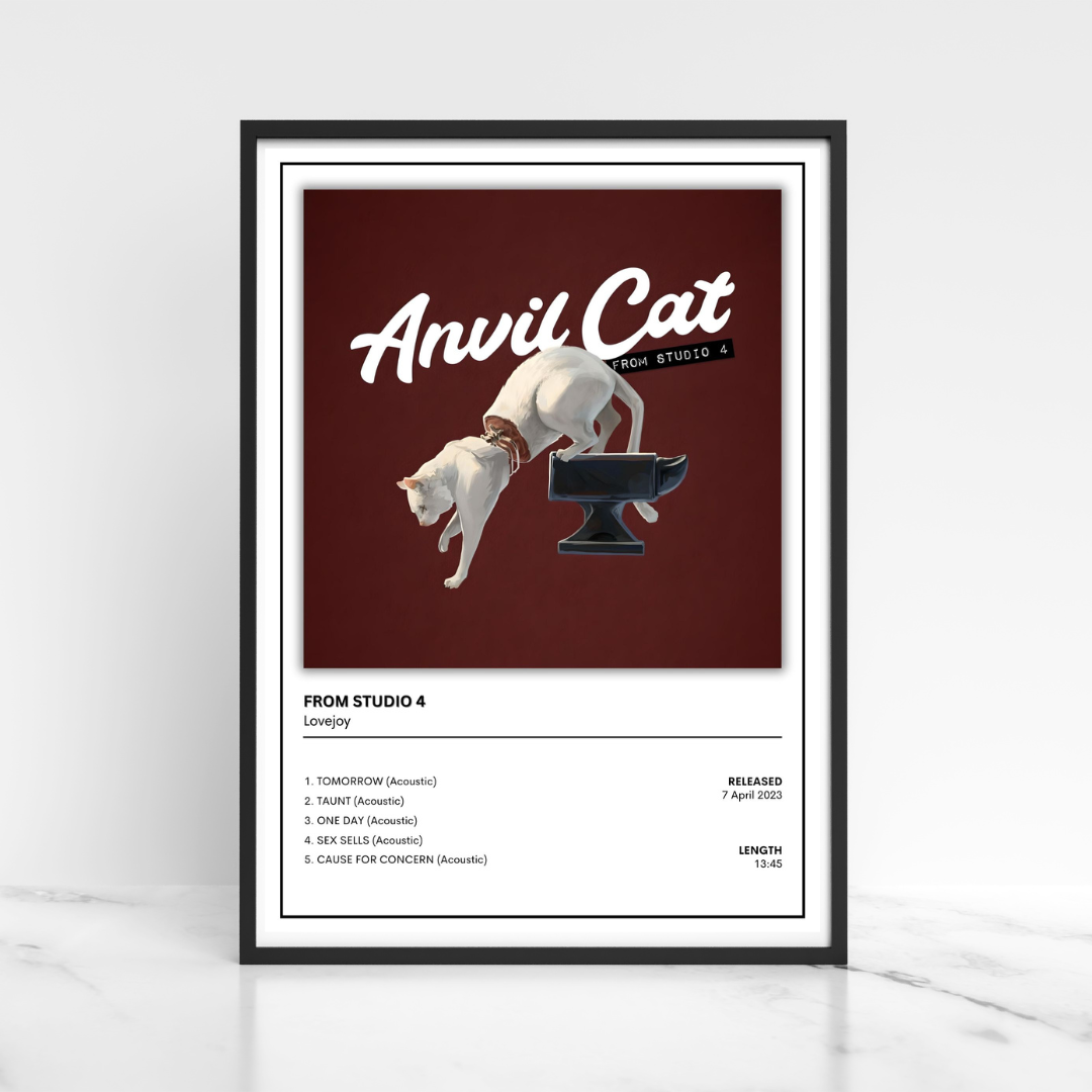 Lovejoy Album Cover Wall Poster | Music | A5 A4 A3 Full Collection