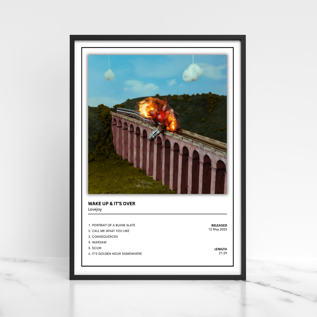 Lovejoy Album Cover Wall Poster | Music | A5 A4 A3 Full Collection