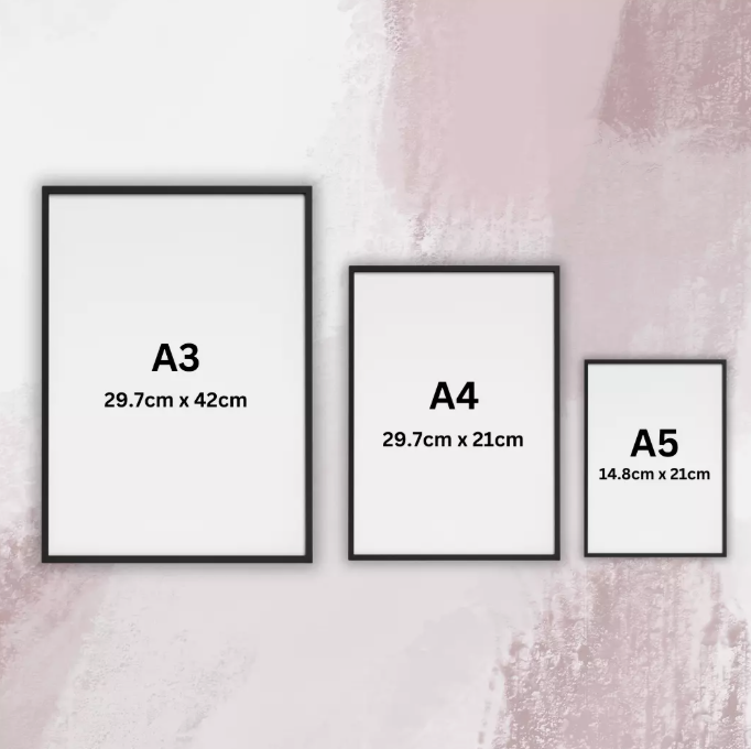 Set of 3 Blue Bauhaus Matisse Picasso Prints A5 A4 A3 Wall Art Gallery Decor