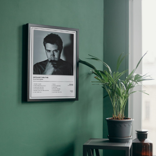Daniel Bedingfield Gotta Get Thru This Album Cover Music Poster / A5 A4 A3