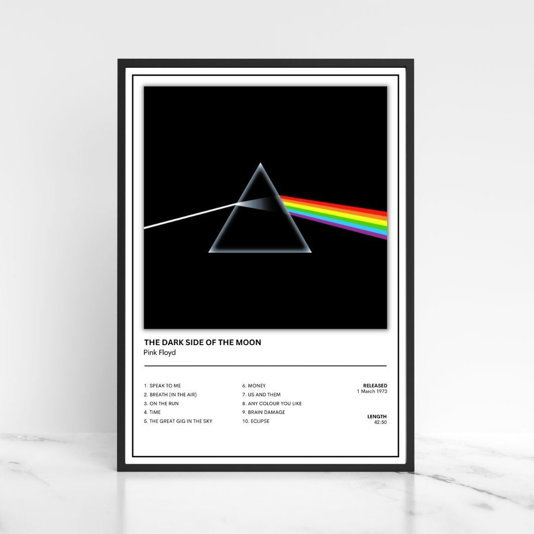 Pink Floyd Full Collection of Album Cover Posters A5 A4 A3 Unframed