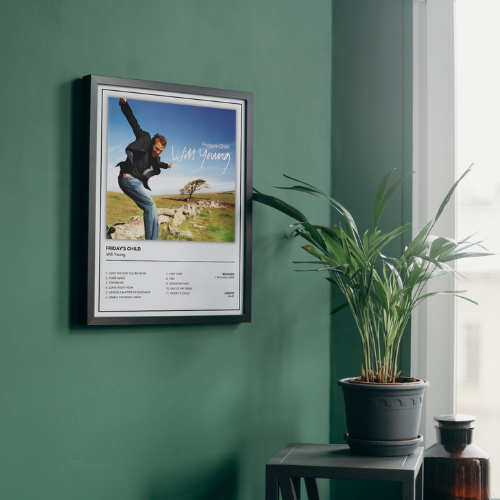 Will Young - Friday's Child Album Cover Music Poster / A5 A4 A3