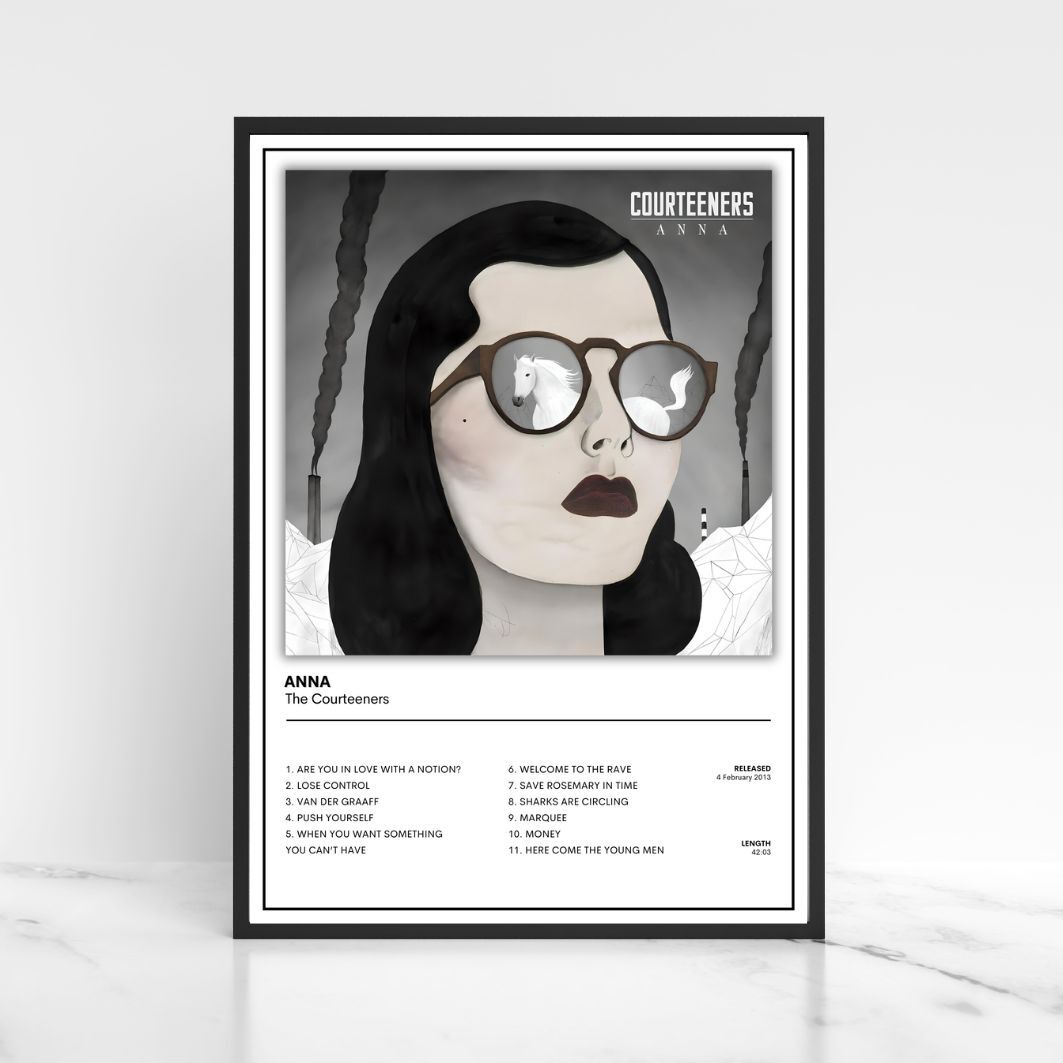 The Courteeners Full Collection Album Cover Posters A5 A4 A3 Unframed