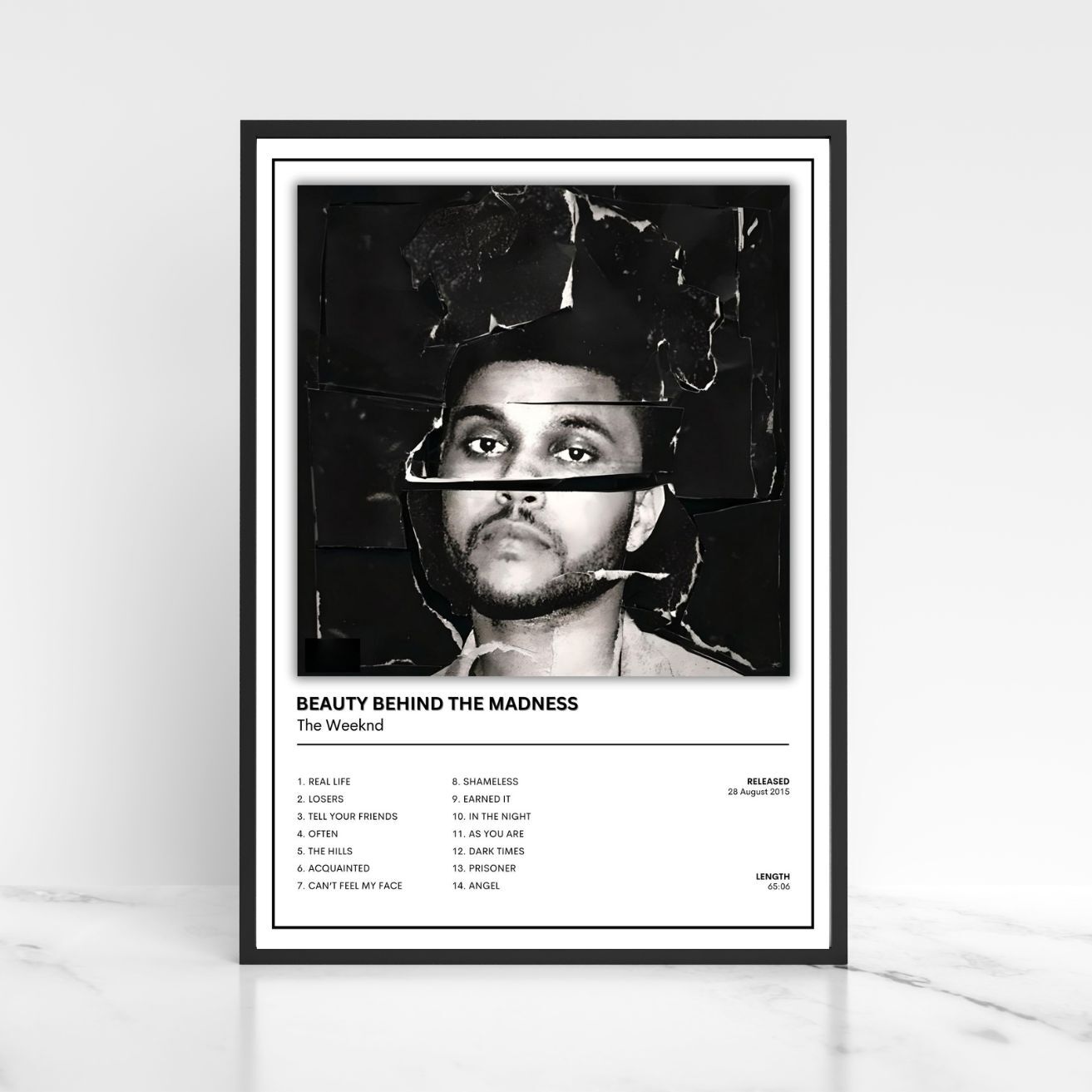 The Weeknd Full Collection Music Album Cover Poster Music Gift A3 A4 A5