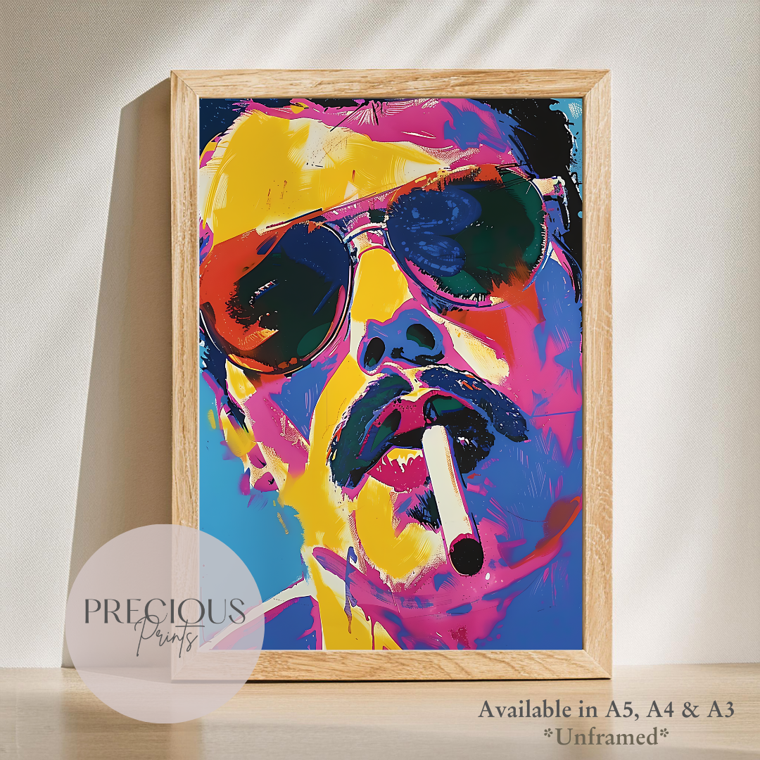 Freddie Mercury / Music Legends / Music Poster