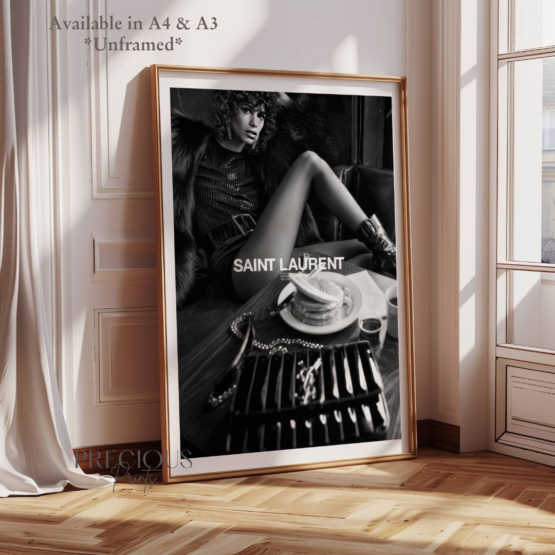 Saint Lauren Print