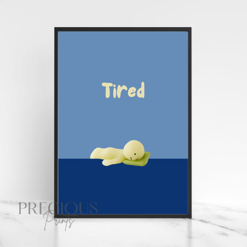 Smiski Sleepy Tired Poster / Smiski Series