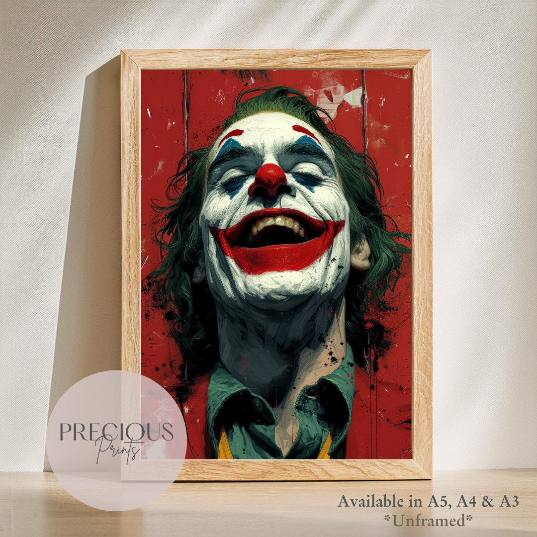 The Joker Anime Movie Poster Unframed A5 A4 A3
