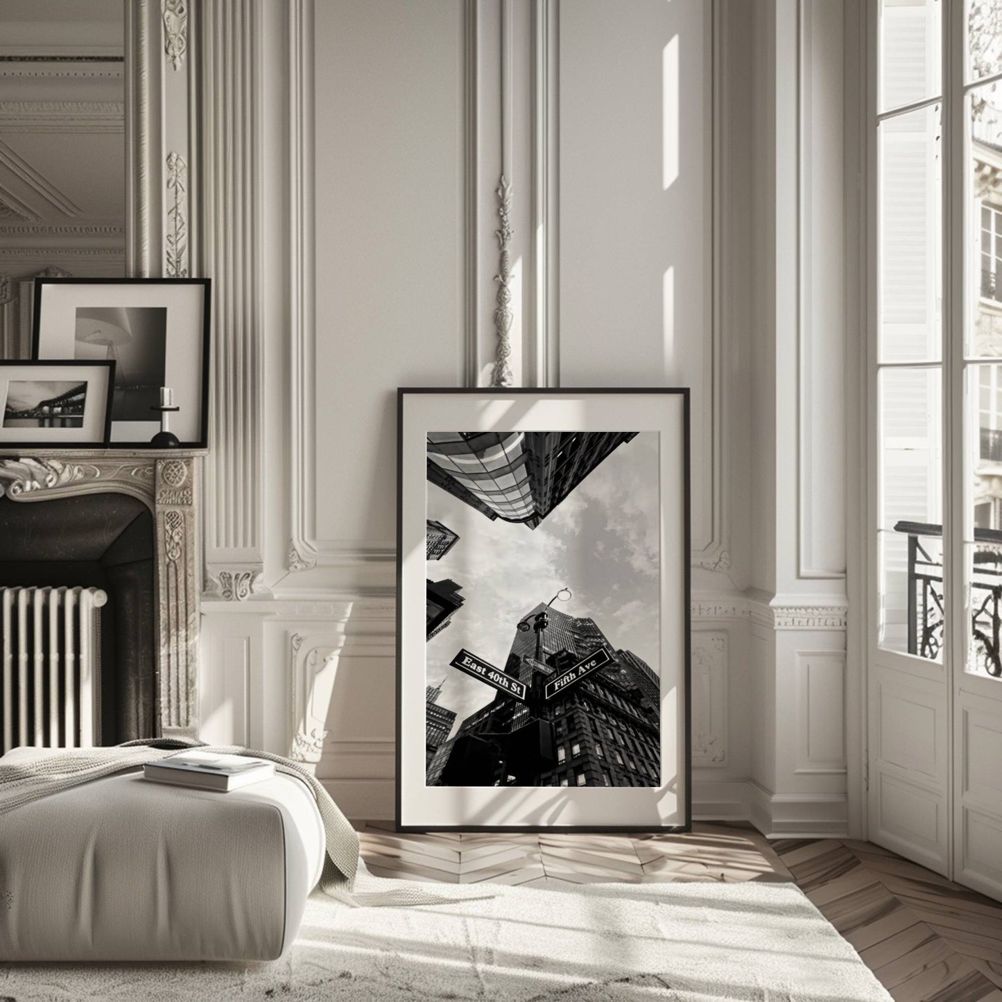 Fifth Avenue, East 40th Street Print