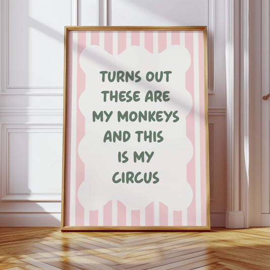 Turns Out These Are My Monkeys And This Is My Circus
