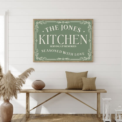 Personalised Kitchen Print