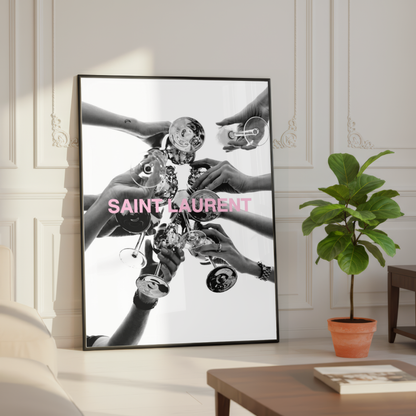 Saint Lauren Print