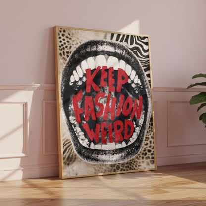 Stylish Maximalist Fashion Leopard Print