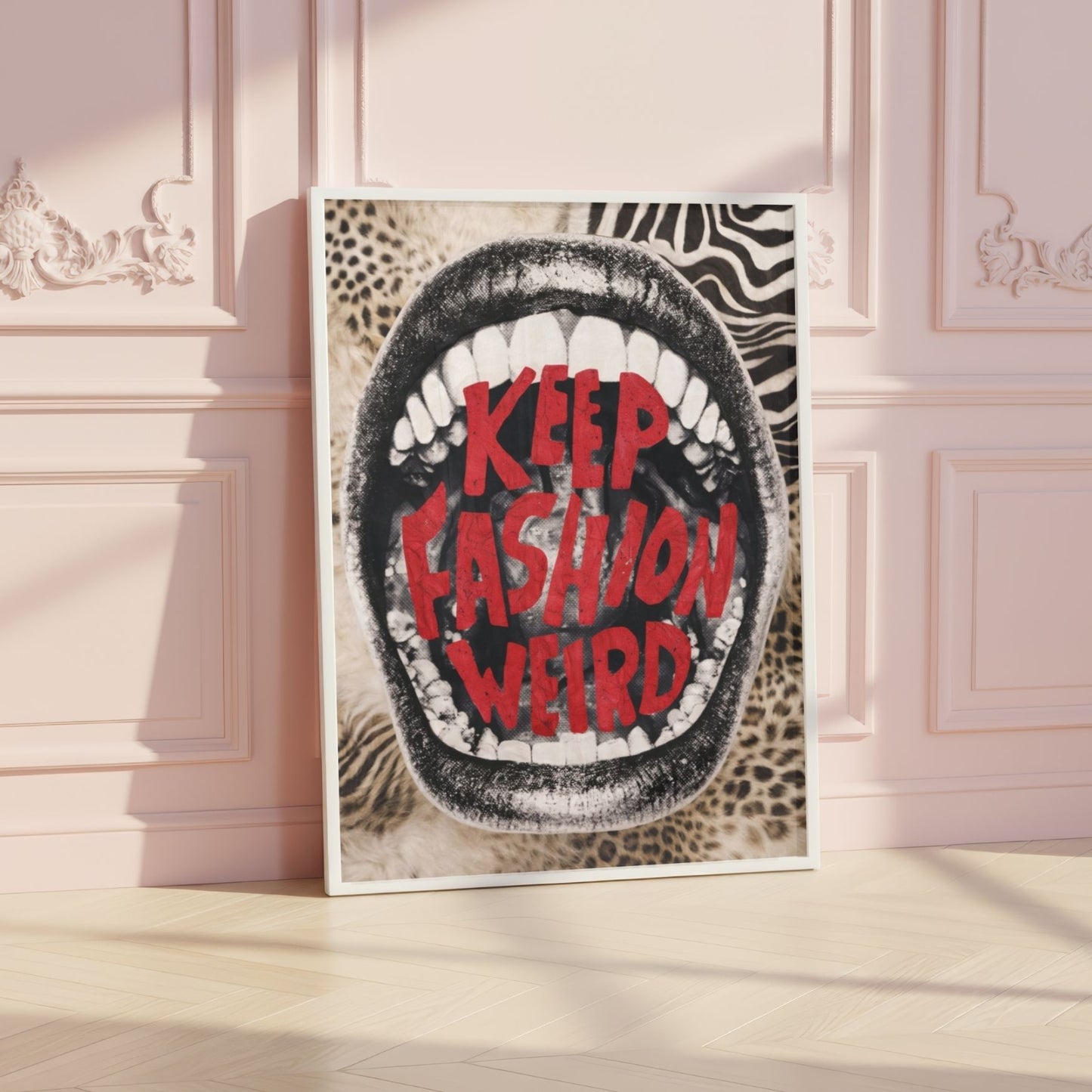 Stylish Maximalist Fashion Leopard Print
