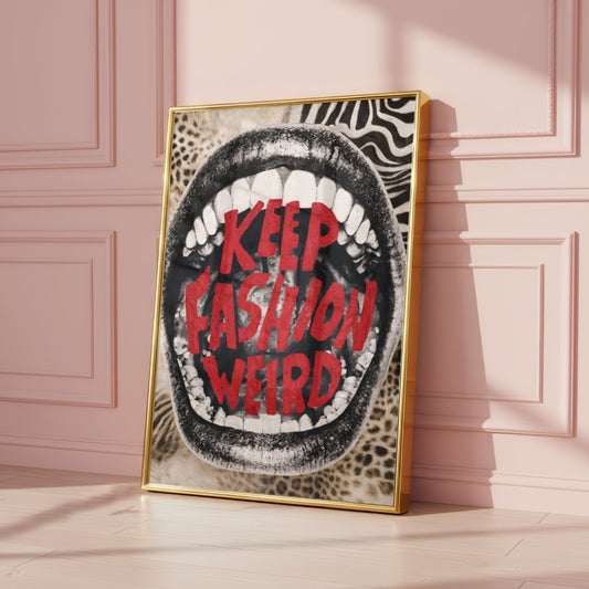 Stylish Maximalist Fashion Leopard Print