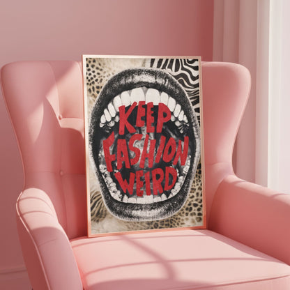 Stylish Maximalist Fashion Leopard Print