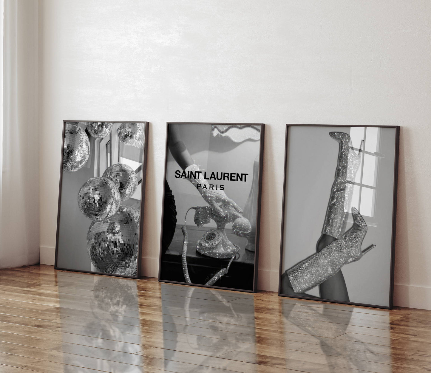 Set of 3 Luxury Fashion Prints