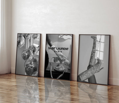 Set of 3 Luxury Fashion Prints