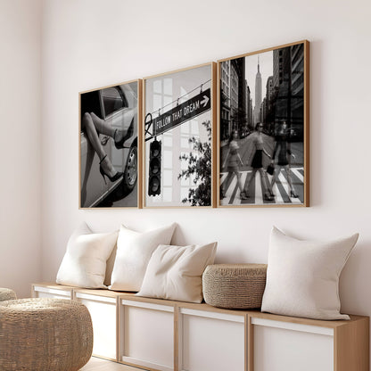 Set of 3 Luxury Vintage Prints