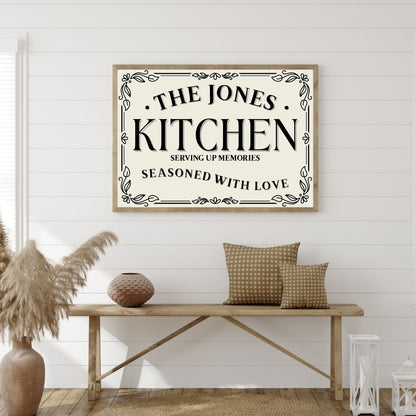 Personalised Kitchen Print