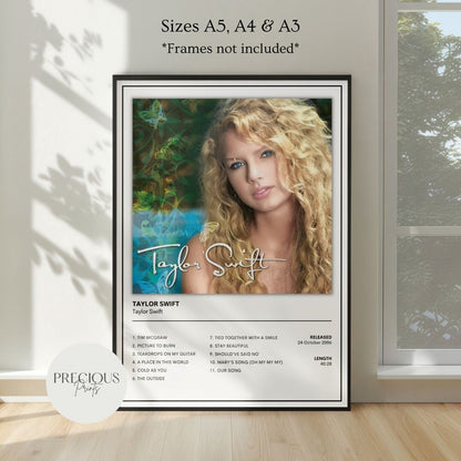 Taylor Swift Full Collection Album Cover Posters A5 A4 A3 Unframed Music Print
