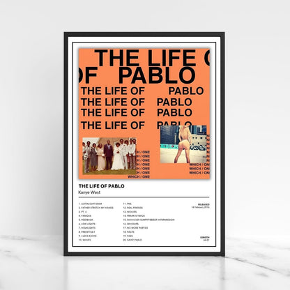 Kanye West The Full Collection of Album Posters Unframed A5 A4 A3