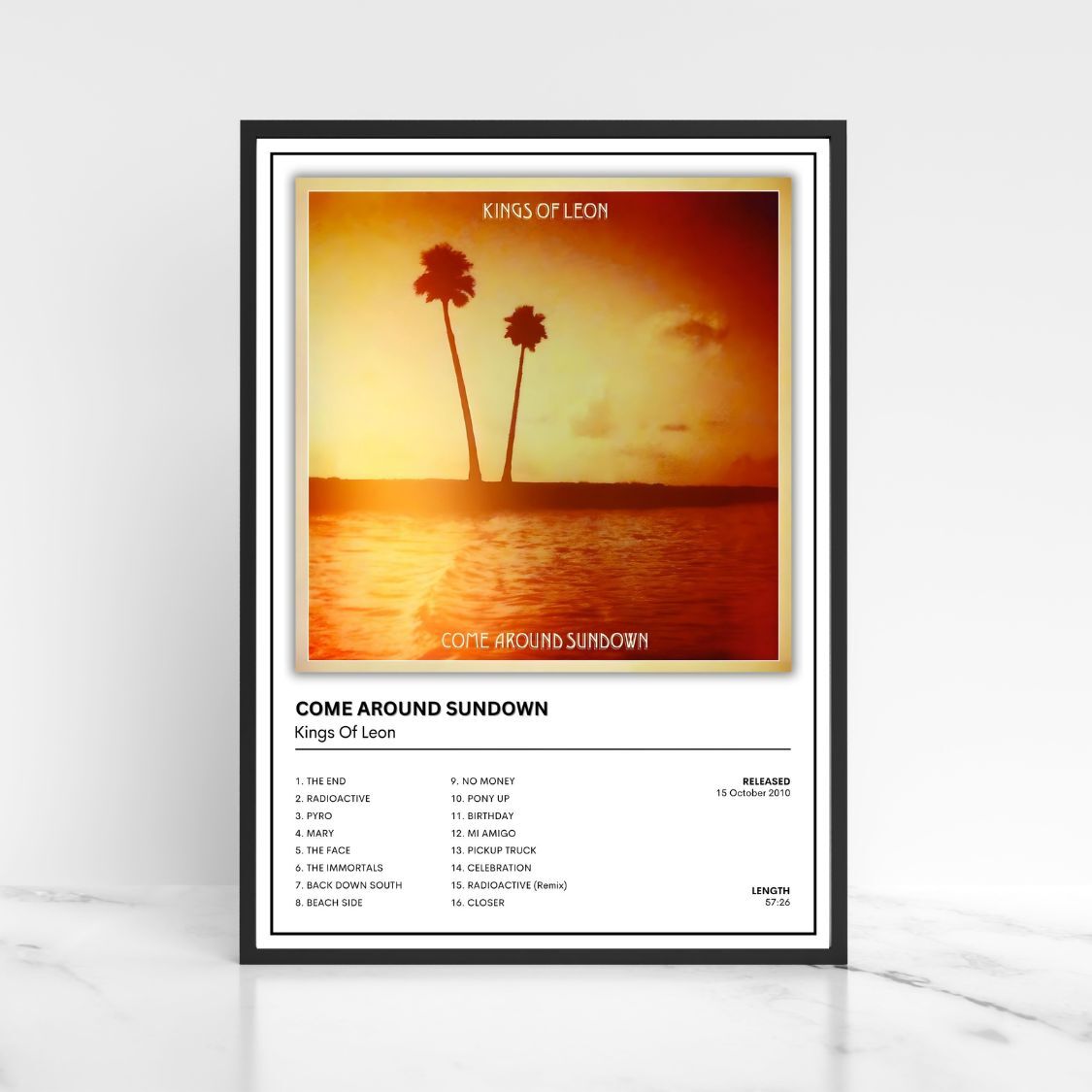 Kings of Leon Full Collection Album Cover Music Poster A5 A4 A3