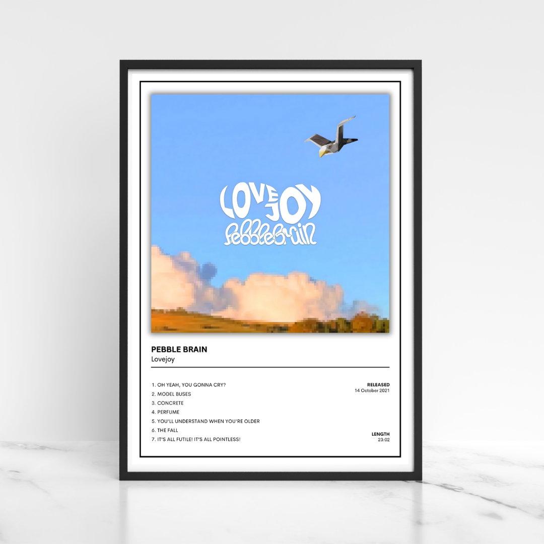 Lovejoy Album Cover Wall Poster |  Music | A5 A4 A3 Full Collection