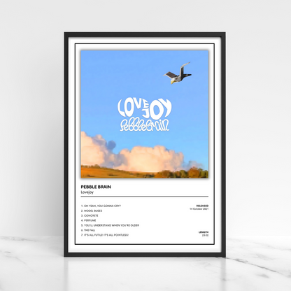 Lovejoy Album Cover Wall Poster |  Music | A5 A4 A3 Full Collection
