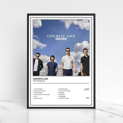 The Courteeners Full Collection Album Cover Posters A5 A4 A3 Unframed