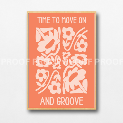 Inspirational Motivational Retro Minimal Modern Art Poster A5 A4 A3