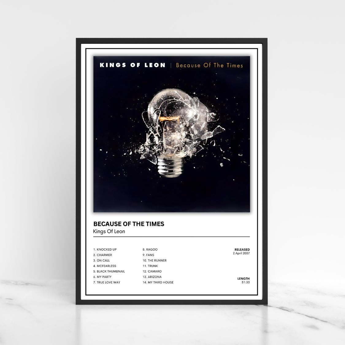 Kings of Leon Full Collection Album Cover Music Poster A5 A4 A3