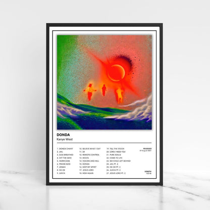 Kanye West The Full Collection of Album Posters Unframed A5 A4 A3