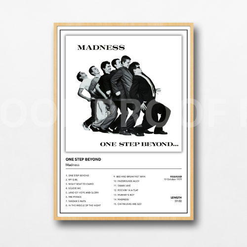 Madness - One Step Beyond Album Cover Poster A5 A4 A3