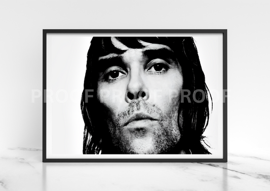 Stone Roses Poster  / Ian Brown Poster / Music Legend / Music Poster