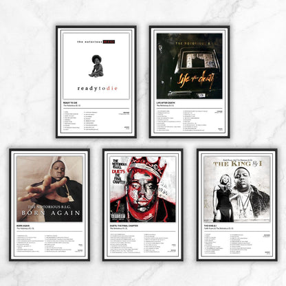 The Notorious B.I.G. Album Cover Print Poster A5 A4 A3