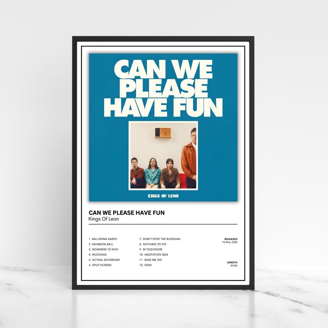 Kings of Leon Full Collection Album Cover Music Poster A5 A4 A3
