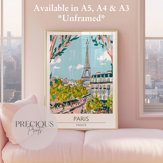 UK - London Print Poster- Travel Poster - Vintage Wall Art - Free Delivery