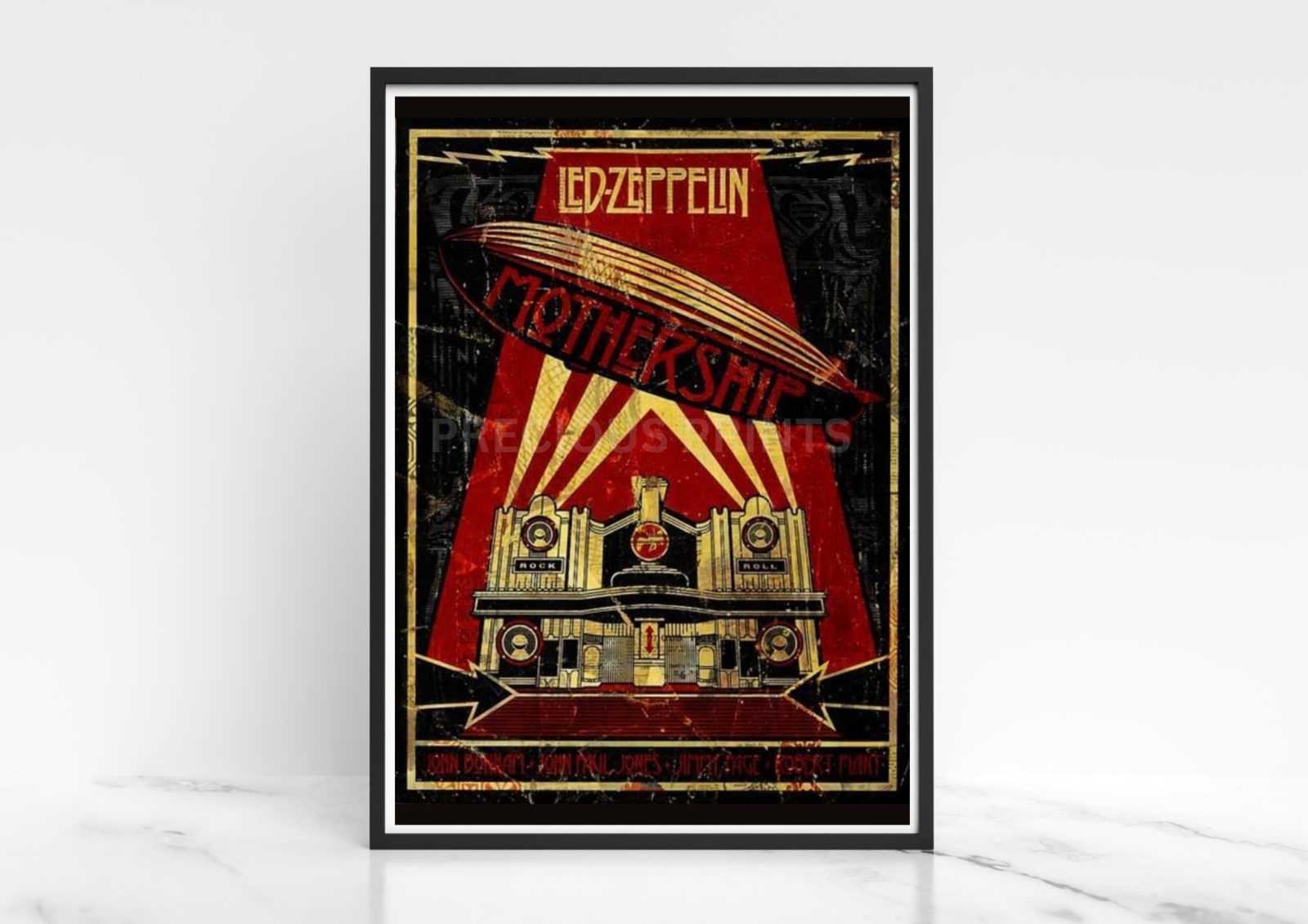 Led Zeppelin Poster / Music Poster / A3 A4 A5