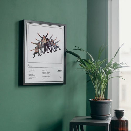 Madness - 7 Album Cover Poster Music Poster Music Gift A5 A4 A3