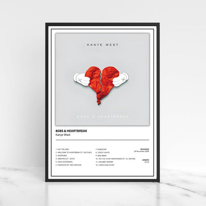 Kanye West The Full Collection of Album Posters Unframed A5 A4 A3