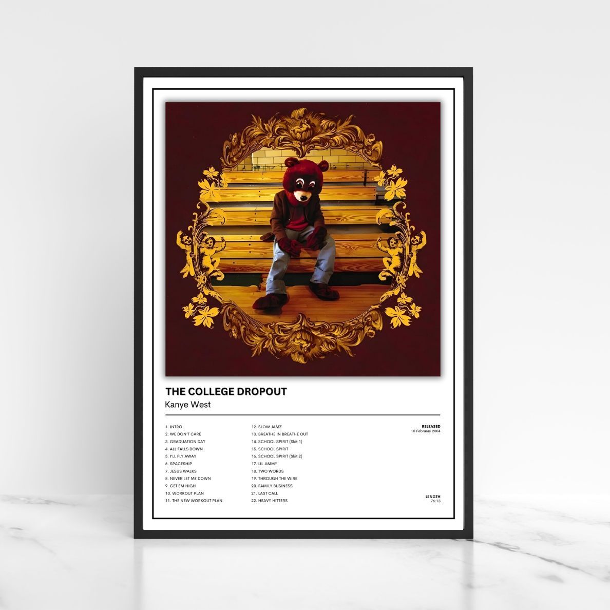 Kanye West The Full Collection of Album Posters Unframed A5 A4 A3