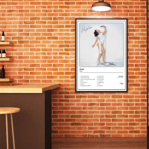 Kylie Minogue Fever Album Cover Poster / Music Gift A5 A4 A3