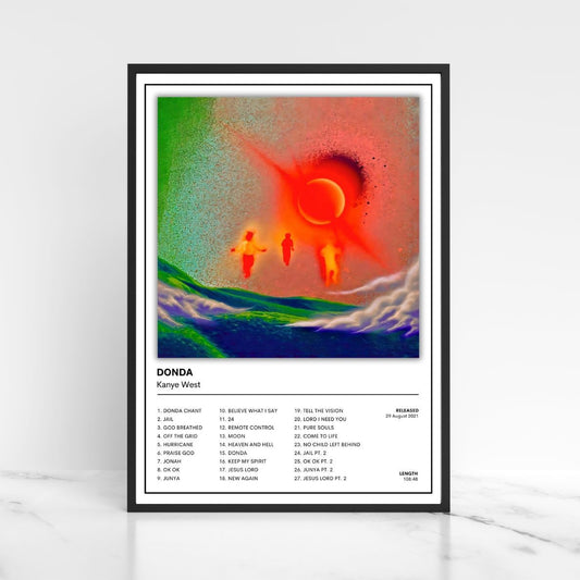 Kanye West The Full Collection of Album Posters Unframed A5 A4 A3