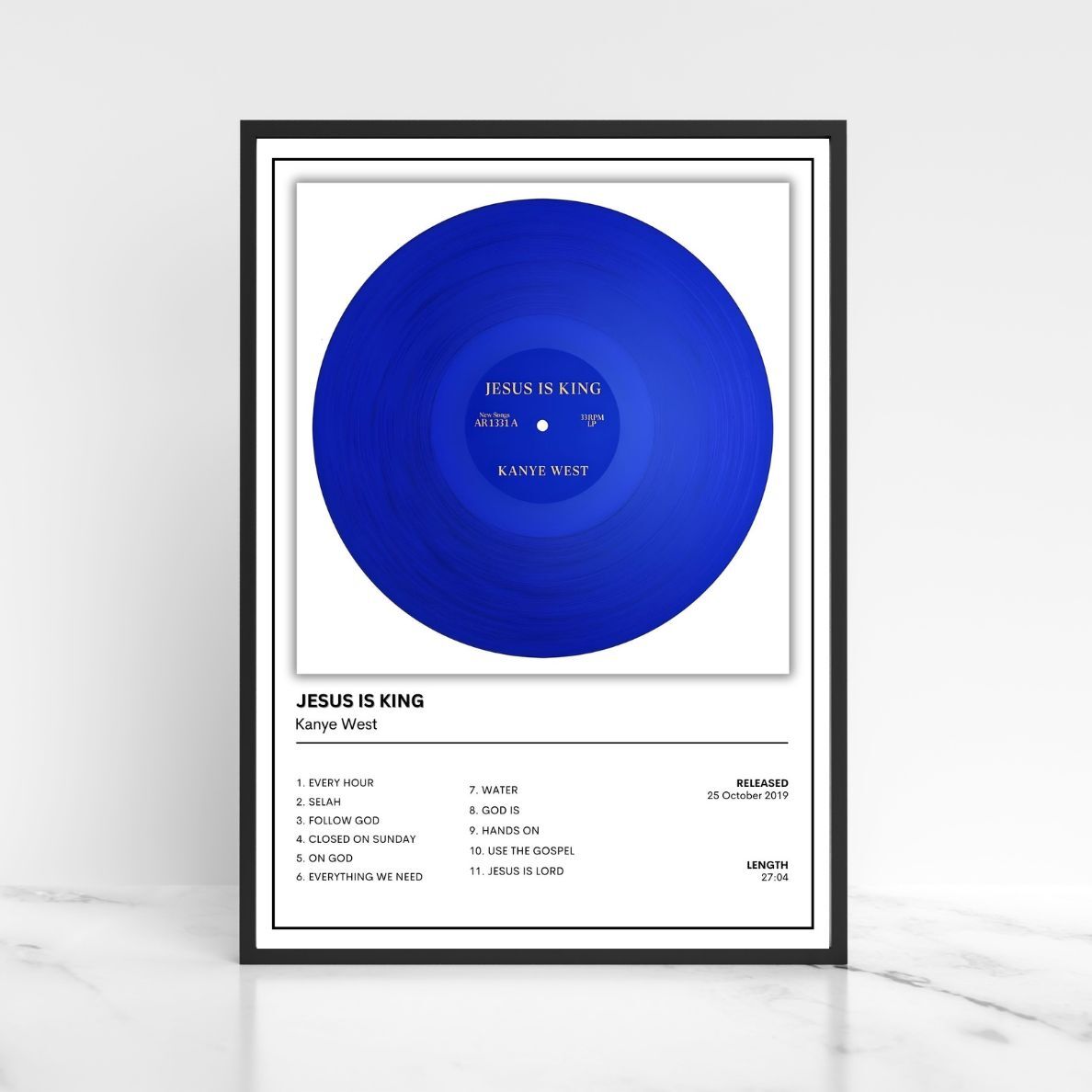 Kanye West The Full Collection of Album Posters Unframed A5 A4 A3