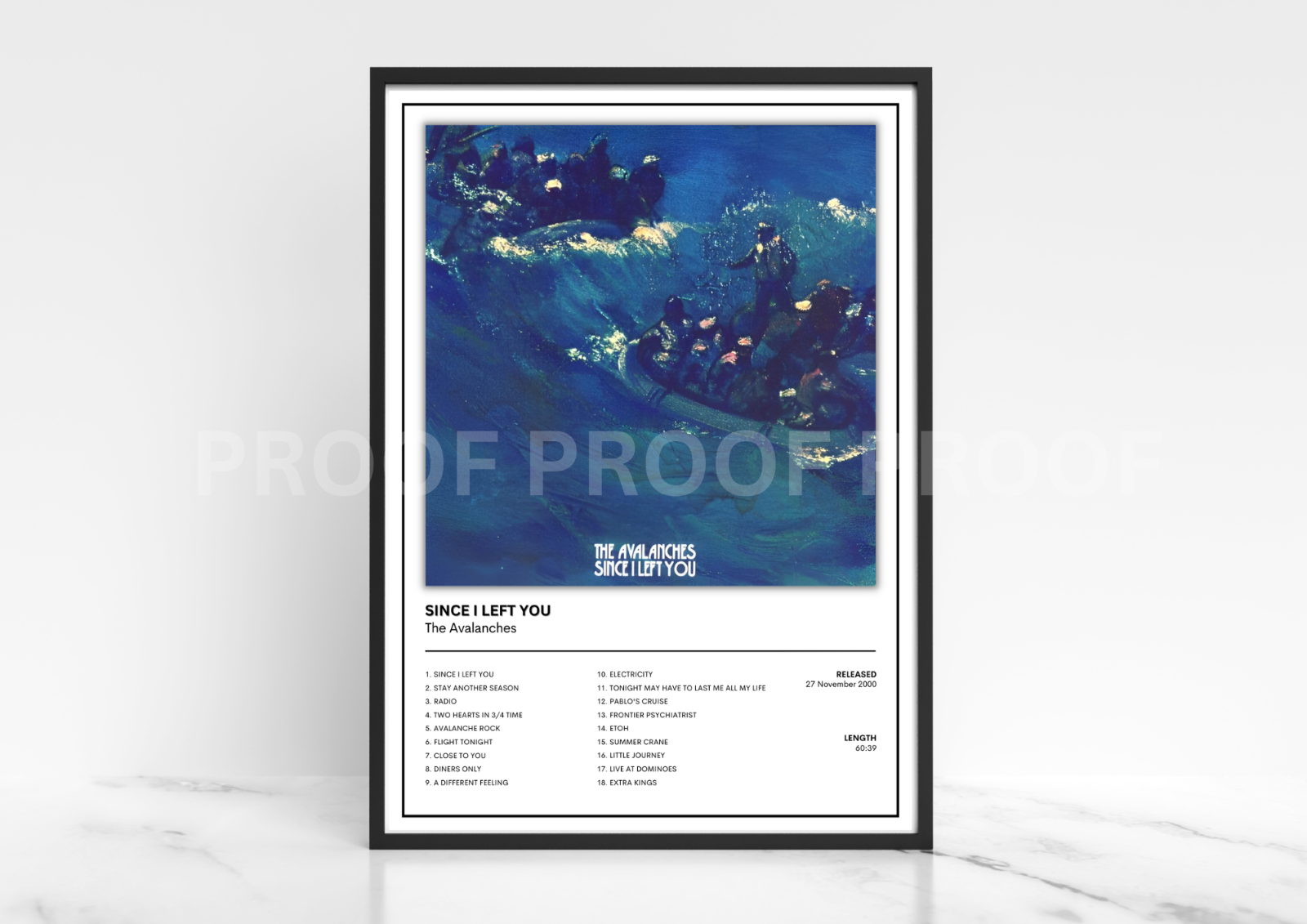 The Avalanches Since I Left You Album Single Cover Poster / Music Gift