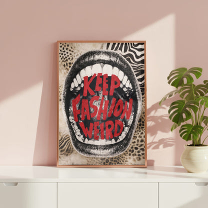 Stylish Maximalist Fashion Leopard Print